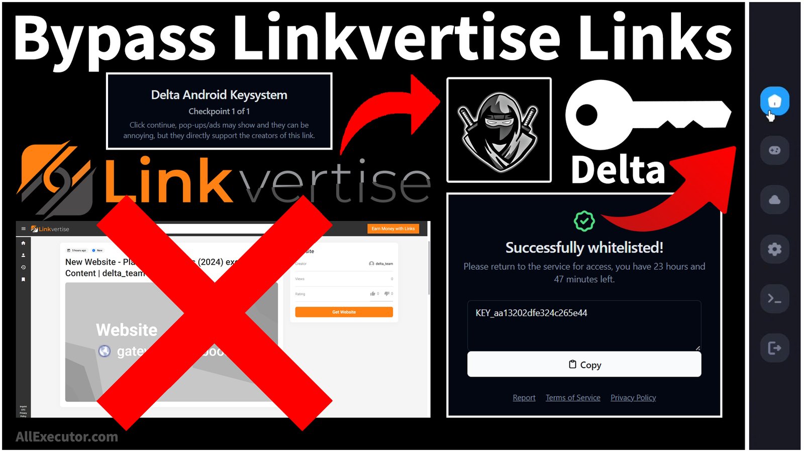 Bypass Linkvertise Links